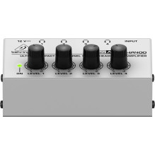 Behringer HA400 headphone amplifier Black, Grey