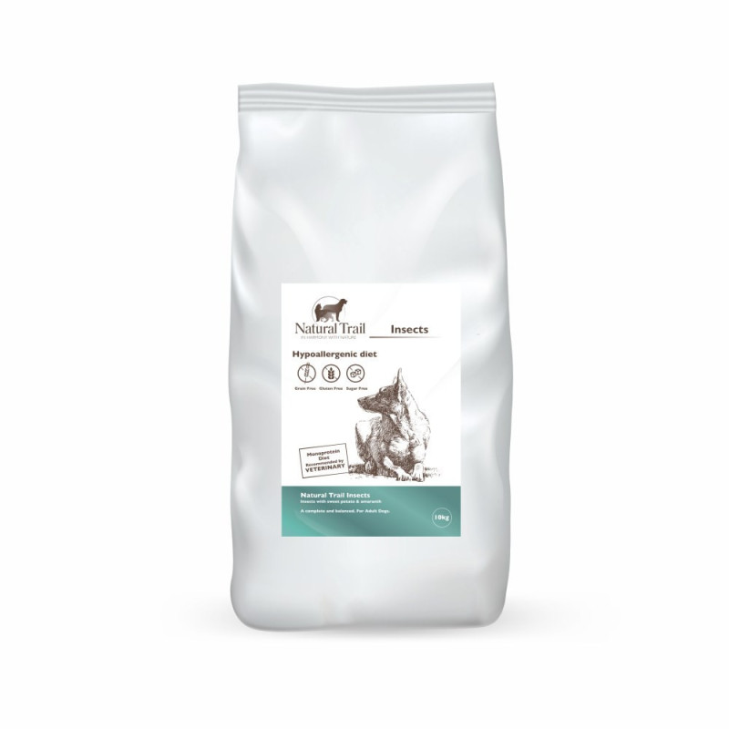 NATURAL TRAIL Premium Insects - dry dog food - 10kg