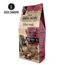 WIEJSKA ZAGRODA Beef with Wild Boar L - dry dog ​​food - 20kg