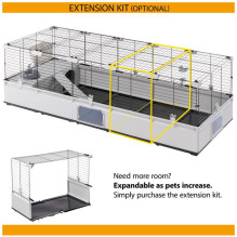 FERPLAST Modular 2 - cage for rabbit and domestic guinea pig - 109 x 72 x 56cm