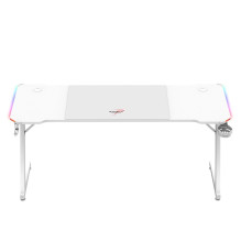 Huzaro Hero 4.8 White RGB - gaming desk