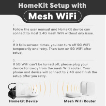 SMART HOME WI-FI sieninis jungiklis / 1WAY MSS510XHK MEROSS