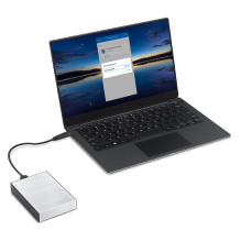 External HDD, SEAGATE, One Touch, STKY2000401, 2TB, USB 3.0, Colour Silver, STKY2000401