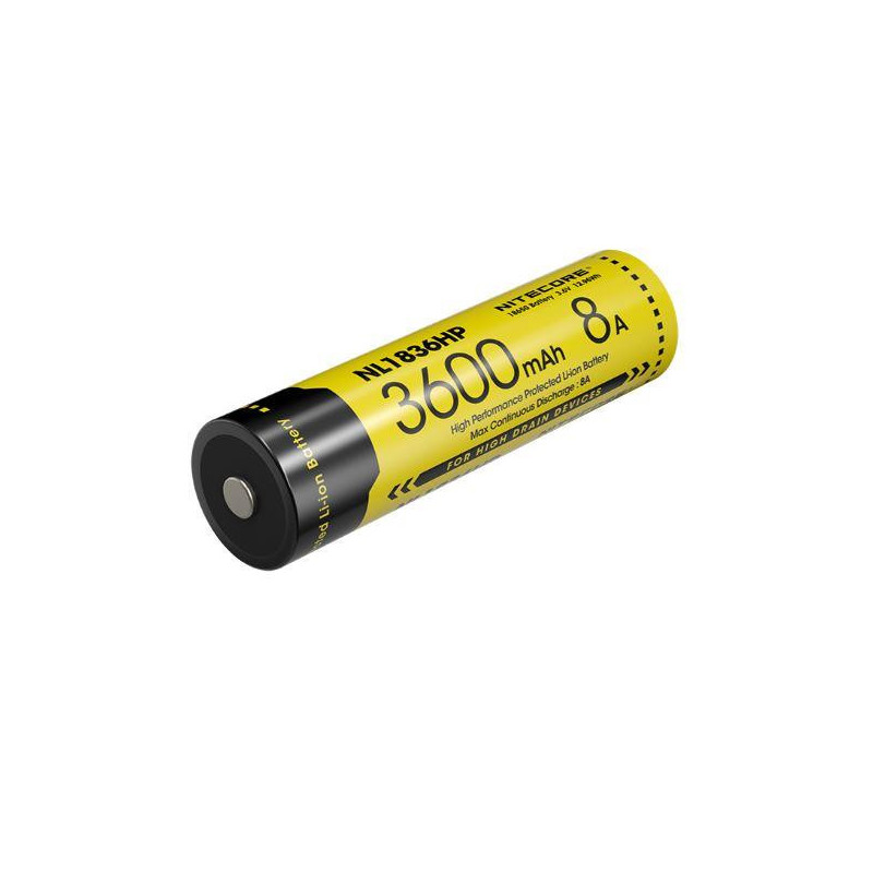 BATTERY REC. LI-ION 3.6V / NL1836HP(3600MAH) NITECORE