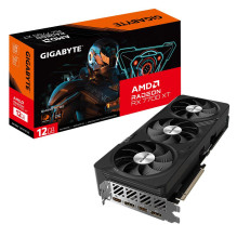 Graphics Card, GIGABYTE, AMD Radeon RX 7700 XT, 12 GB, GDDR6, 192 bit, PCIE 4.0 16x, 2xHDMI, 2xDisplayPort, GV-R77XTGAMI