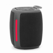 Nešiojamas garsiakalbis, GEMBIRD, juodas, nešiojamas / belaidis, 1xUSB-C, Bluetooth, SPK-BT-LED-03-BK