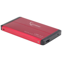 HDD CASE EXT. USB3 2.5&quot; / RED EE2-U3S-2-R GEMBIRD