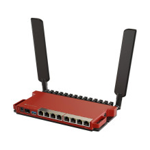 Wireless Router, MIKROTIK, Wireless Router, Wi-Fi 6, IEEE 802.11ax, USB 3.0, 8x10 / 100 / 1000M, 1xSPF, Number of antenn