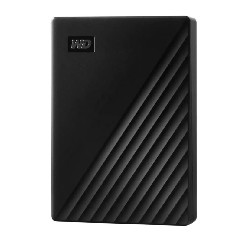 External HDD, WESTERN DIGITAL, My Passport, 4TB, USB 2.0, USB 3.0, USB 3.2, Colour Black, WDBPKJ0040BBK-WESN