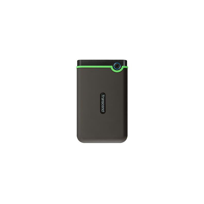 External HDD, TRANSCEND, StoreJet, TS2TSJ25M3C, 2TB, USB 3.1, Colour Green, TS2TSJ25M3C