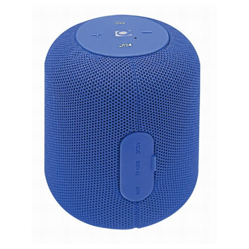 Portable Speaker, GEMBIRD, Portable / Wireless, 1xMicroSD Card Slot, Bluetooth, Blue, SPK-BT-15-B