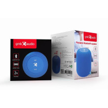 Portable Speaker, GEMBIRD, Portable / Wireless, 1xMicroSD Card Slot, Bluetooth, Blue, SPK-BT-15-B