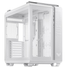 Case, ASUS, TUF Gaming GT502 TG, MidiTower, Not included, ATX, MicroATX, MiniITX, Colour White, GT502TUFGAMINGTGWHITE