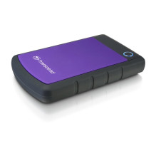 Išorinis HDD, TRANSCEND, StoreJet, 1TB, USB 3.0, spalva violetinė, TS1TSJ25H3P