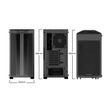 Case, BE QUIET, Pure Base 500 FX, MidiTower, Not included, ATX, MicroATX, MiniITX, Colour Black, BGW43