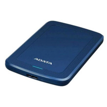 External HDD, ADATA, HV300, 1TB, USB 3.1, Colour Blue, AHV300-1TU31-CBL