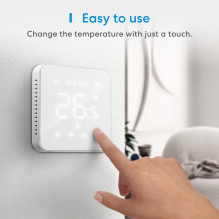 SMART HOME WI-FI TERMOSTATAS / EL. POGRINDINYS MTS200HK MEROSS