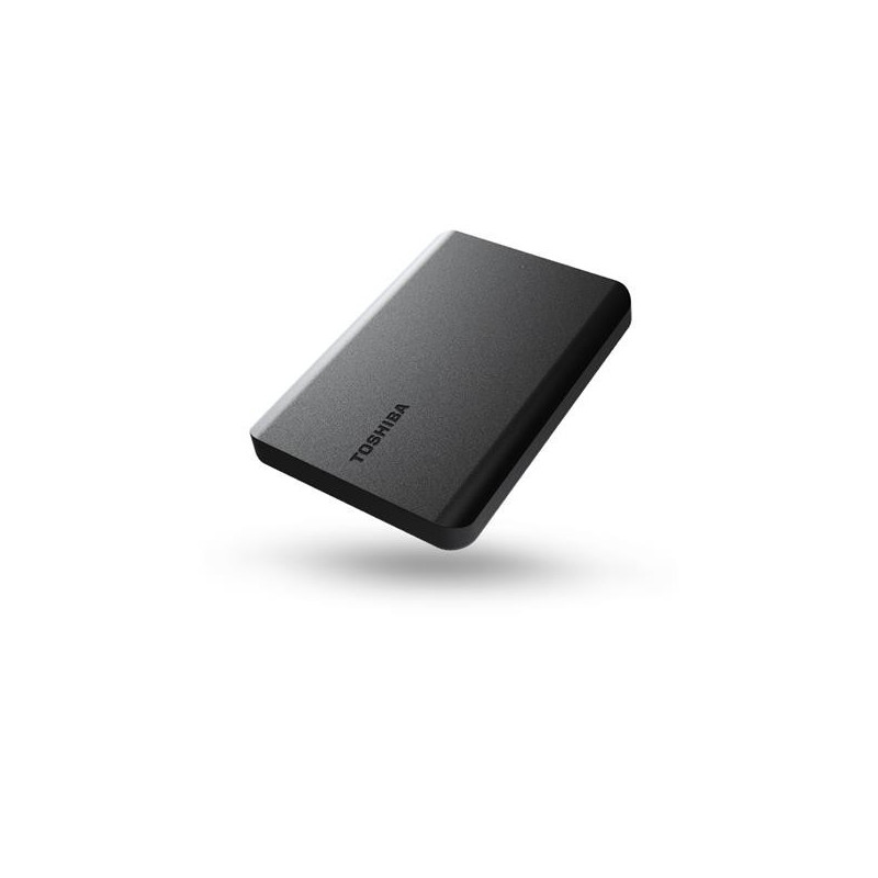 External HDD, TOSHIBA, Canvio Basics 2022, HDTB510EK3AA, 1TB, USB 3.2, Colour Black, HDTB510EK3AA