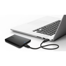 External HDD, TOSHIBA, Canvio Basics 2022, HDTB510EK3AA, 1TB, USB 3.2, Colour Black, HDTB510EK3AA