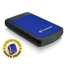 External HDD, TRANSCEND, StoreJet, 1TB, USB 3.0, Colour Blue, TS1TSJ25H3B