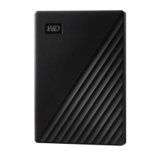 External HDD, WESTERN DIGITAL, My Passport, 1TB, USB 2.0, USB 3.0, USB 3.2, Colour Black, WDBYVG0010BBK-WESN