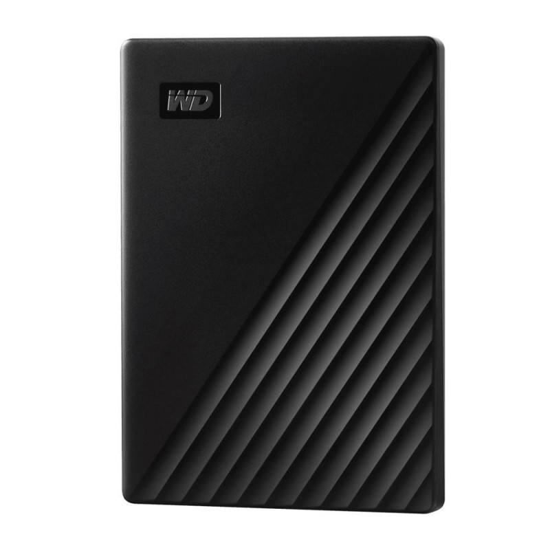 External HDD, WESTERN DIGITAL, My Passport, 1TB, USB 2.0, USB 3.0, USB 3.2, Colour Black, WDBYVG0010BBK-WESN