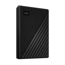 External HDD, WESTERN DIGITAL, My Passport, 1TB, USB 2.0, USB 3.0, USB 3.2, Colour Black, WDBYVG0010BBK-WESN