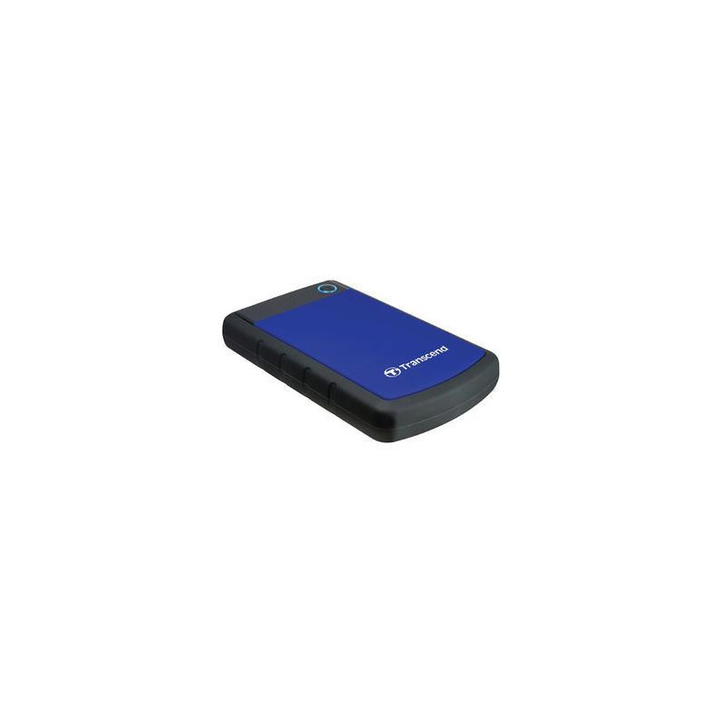 External HDD, TRANSCEND, StoreJet, 4TB, USB 3.1, Colour Blue, TS4TSJ25H3B