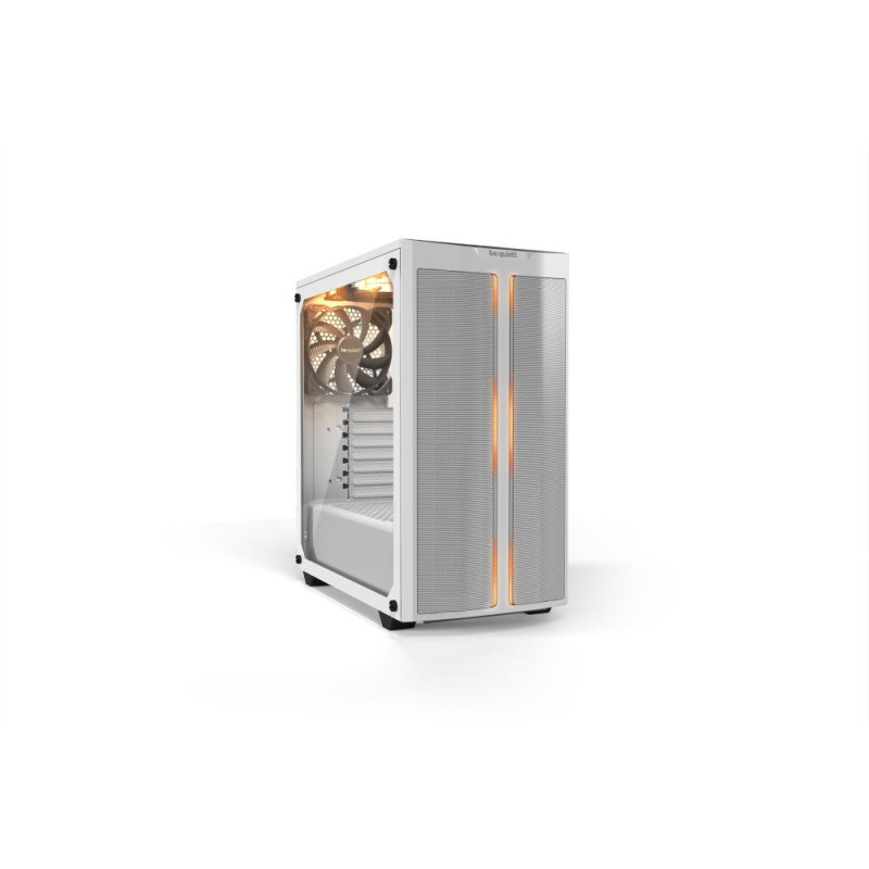 Case, BE QUIET, PURE BASE 500DX, MidiTower, Not included, ATX, MicroATX, MiniITX, Colour White, BGW38