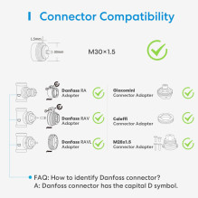 SMART HOME TERMOSTATAS VOŽTUVAS / BE stebulės MTS150HK MEROSS