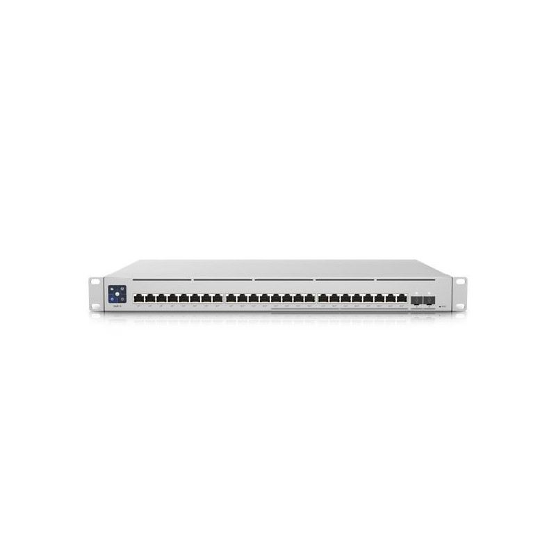 Switch, UBIQUITI, USW-ENTERPRISE-24-POE, Type L3, 2xSFP+, 12x1GbE, 12x2.5GbE, PoE ports 24, 400 Watts, USW-ENTERPRISE-24