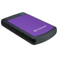 External HDD, TRANSCEND, StoreJet, 4TB, USB 3.0, Colour Purple, TS4TSJ25H3P