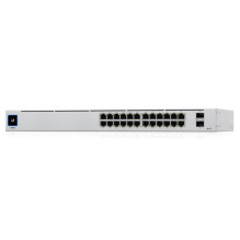 Jungiklis, UBIQUITI, USW-24-POE, L2 tipas, darbalaukis / stovas, stovas, 24x10Base-T / 100Base-TX / 1000Base-T, 2xSFP, P