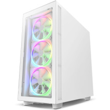 Case, NZXT, H7 Elite, MidiTower, Not included, ATX, MicroATX, MiniITX, Color White, CM-H71EW-02