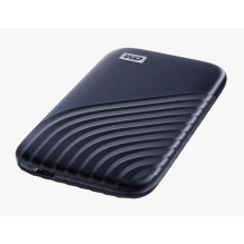 External SSD, WESTERN DIGITAL, My Passport, 500GB, USB-C, Write speed 1000 MBytes / sec, Read speed 1050 MBytes / sec, P