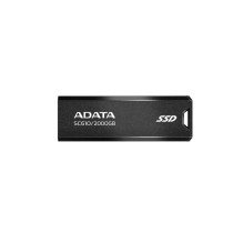 External SSD, ADATA, SC610, 2TB, USB 3.2, Write speed 500 MBytes / sec, Read speed 550 MBytes / sec, SC610-2000G-CBK / R