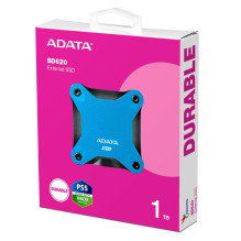 External SSD, ADATA, SD620, 1TB, USB 3.2, Write speed 460 MBytes / sec, Read speed 520 MBytes / sec, SD620-1TCBL