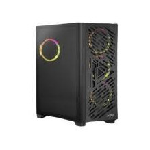 Case, ADATA, XPG LANDER 501, MidiTower, Not included, ATX, EATX, MicroATX, MiniITX, Colour Black, LANDER5014A-BKCWW