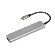 iBox IUH3SL4K nešiojamojo kompiuterio dokas / prievadų replikatorius USB 3.2 Gen 1 (3.1 Gen 1) Type-C Power Delivery 100