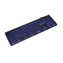 Gembird KB-UML3-02 keyboard Home / Office USB QWERTY US English Black