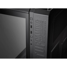 Case, ASUS, GT502 PLUS, MidiTower, Not included, ATX, MicroATX, MiniITX, Colour Black, GT502PLUS / BLK / TG / TUFGAM