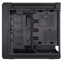 Case, ASUS, PA602, MidiTower, Case product features Transparent panel, Not included, ATX, EATX, MicroATX, MiniDTX, MiniI