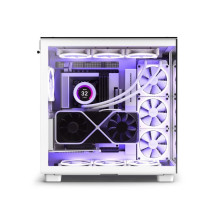 Case, NZXT, H9 Elite, MidiTower, Case product features Transparent panel, Not included, ATX, MicroATX, MiniITX, Colour W