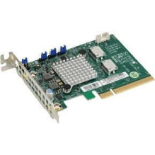 SERVERIO ACC NVME AOC KORTELĖ / AOC-SLG3-2E4T-O SUPERMICRO