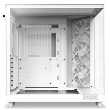 Case, NZXT, H6 Flow, MidiTower, Not included, ATX, MicroATX, MiniITX, Colour White, CC-H61FW-01