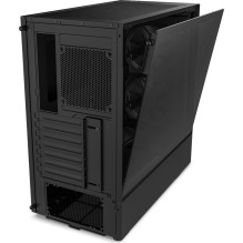 Case, NZXT, H5 ELITE, MidiTower, Case product features Transparent panel, Not included, ATX, MicroATX, MiniITX, Colour B