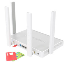 Wireless Router, KEENETIC, Wireless Router, 1300 Mbps, USB 2.0, Number of antennas 4, KN-2310-01DE