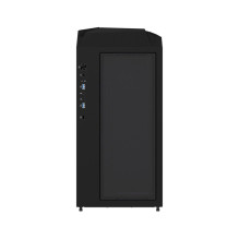 Case, GIGABYTE, C301G V2 BLACK, MidiTower, Case product features Transparent panel, Not included, ATX, EATX, MicroATX, M