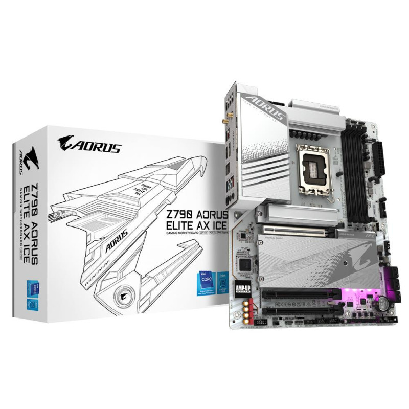 Mainboard, GIGABYTE, Intel Z790, LGA1700, ATX, Memory DDR5, Memory slots 4, 1xPCI-Express 3.0 16x, 1xPCI-Express 4.0 16x