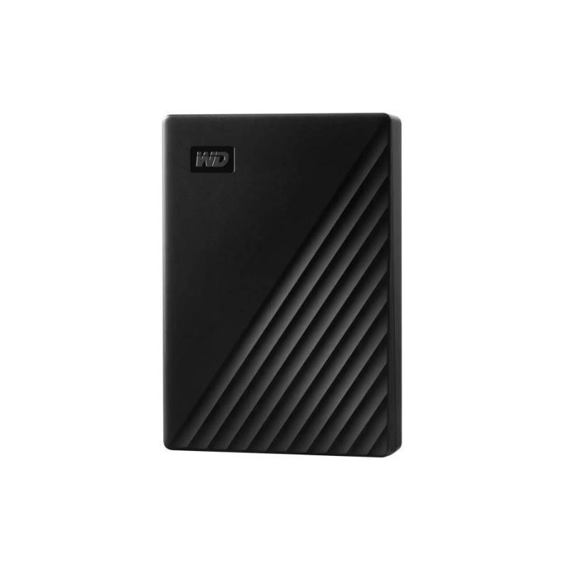 External HDD, WESTERN DIGITAL, My Passport, 6TB, USB 2.0, USB 3.2, Black, WDBR9S0060BBK-WESN